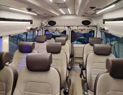 12 Seater Tempo Traveller